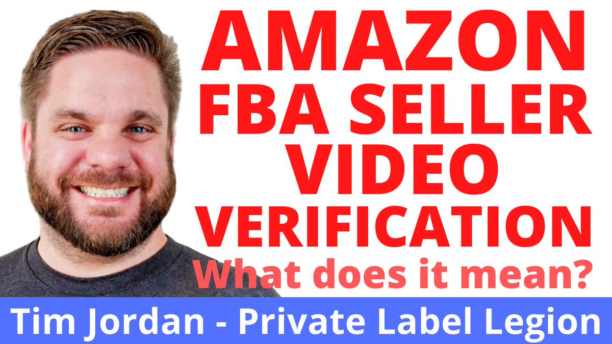 FeedbackWhiz's tweet photo. Video: Amazon FBA Seller Video Verification: What does it mean? | Tim Jordan https://t.co/jJ9ALoaQ4M
#amazonverification #timjordan #amazonseller #amazon #amazonfba #ecommerce #amazonfbaseller #fbaseller #amazonfbatips #amazonsellers #sellingonamazon #onlineseller https://t.co/OL5XqCu1CJ