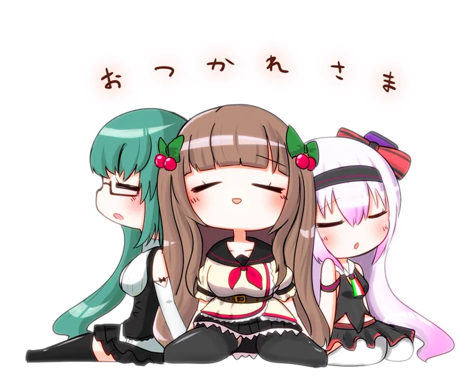 侵略完了!!!!!
最高のゴールデンウィークをありがとう!!!!

#アイドル部の侵略
#ちぇり絵
#ピノの自由帳
#すずあーと 