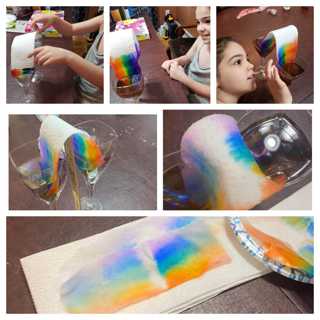 Jenn323128's tweet photo. Second graders spreading some sunshine with their homemade rainbows!  @LillianDriveSch #hazletproud https://t.co/Lk5zALiPDS