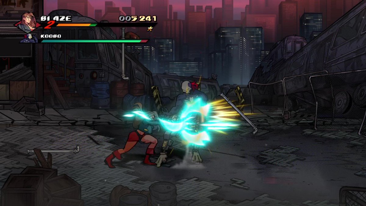 RedDevilDazzy's tweet photo. I played Streets of Rage 4, everyone who worked on the game nailed it. https://t.co/pu9j2dLMhM