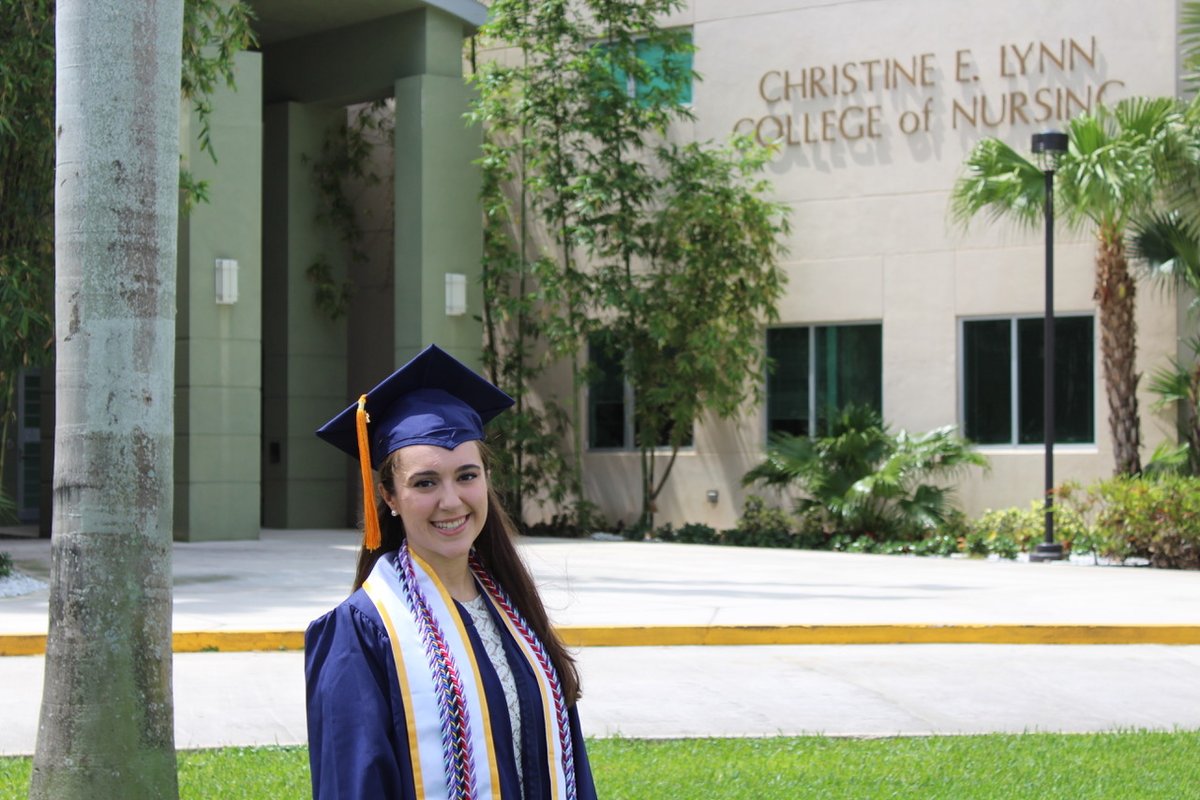 faunursing's tweet photo. Nearly 300 Nursing Owls will graduate this week from FAU's Christine E. Lynn College of Nursing. We celebrate your achievements! Congratulations, Nursing Owls! #NursingGrad #FAUGrad https://t.co/oD4IIBdOLA