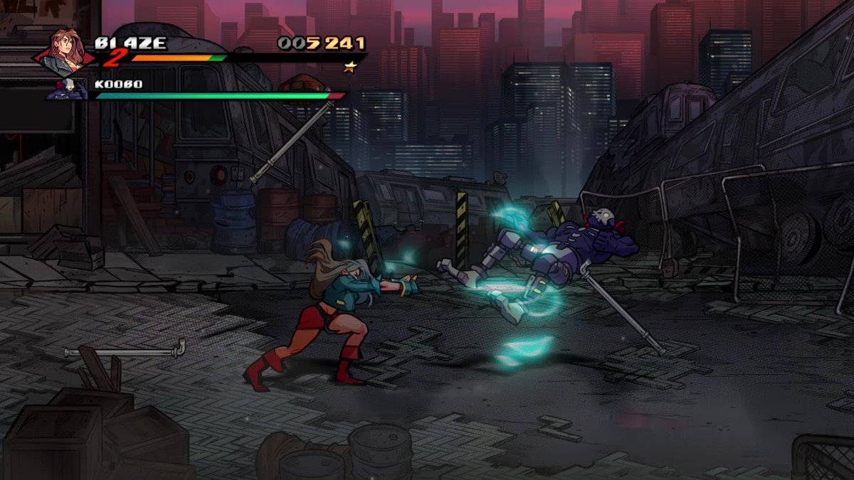 RedDevilDazzy's tweet photo. I played Streets of Rage 4, everyone who worked on the game nailed it. https://t.co/pu9j2dLMhM