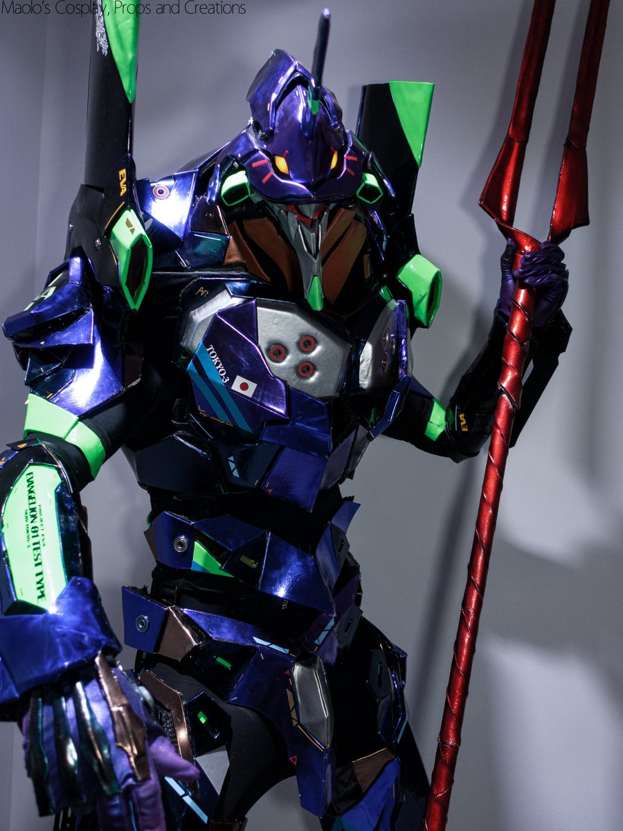 Sunny 2号機製作中 Cosplay Photography エヴァ初号機 コスプレ Eva Unit 01 1995 Ver Wearer Me Photographer Me