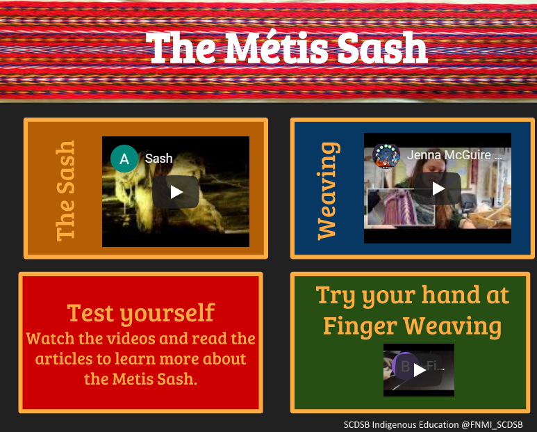 FNMI_SCDSB's tweet photo. Check out our NEW Métis choice boards! They are designed for students in gr. 3-6.  
Métis Sash https://t.co/EgM1EdKtkJ 
Métis Music https://t.co/Ixpqc0Bjyk
Métis Jigging https://t.co/DWzRZ9qheo
Let us know if you and your students give them a try! https://t.co/tspyxkkZy5