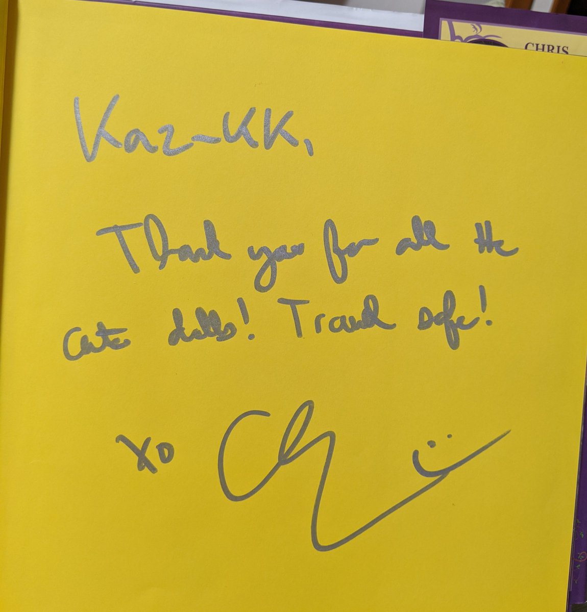 tlos_loveJP's tweet photo. @chriscolfer , We love your workโฃ๏ธ #thelandofstories #TLOS #chriscolfer #TheCurvyTree
#gleeใS5-19ใ#gleeforever
#olddognewtricks #doll ๐
ใใญในใฎ ใตใคใณไผใงใใใฎ๐ถ๐ถใใๆธกใใใใใใฏใชในใซ
ๆใ๐ใใฆใใใ ใใใฎใ ๐ณ https://t.co/Fqe62fErzH