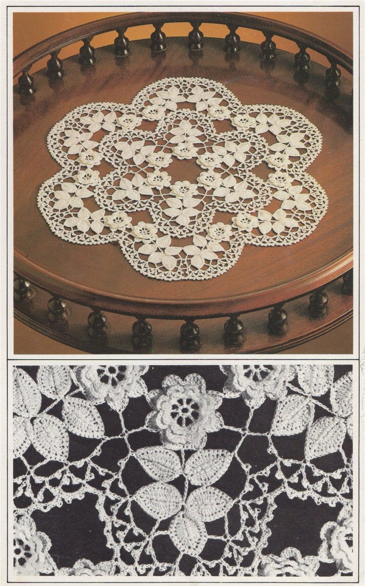PDFPattern's tweet image. Rose Doily Irish Crochet Pattern PDF, Floral Placemat, Table Mat, Vintage Crochet Patterns for the Home, e-pattern Digital Download etsy.me/2YFFcnB #supplies #crochet #crochetpatterns #pdf #irishcrochet #doily #placemat #tablemat #rosedoily