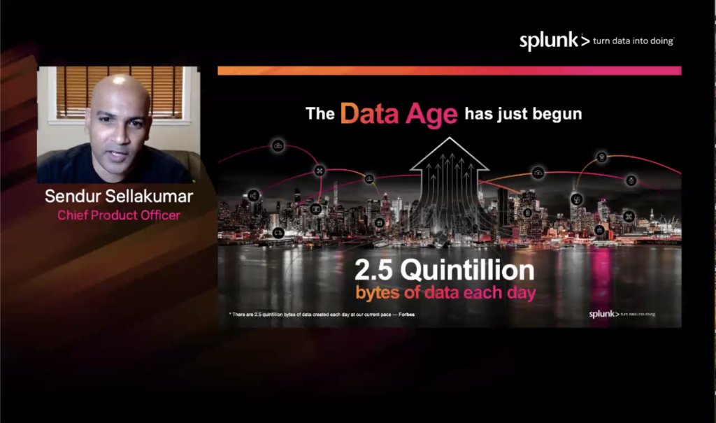 SplunkPartners's tweet photo. “With the onset of the data age and the race to digitize, the importance of cloud is more apparent than ever. It’s a massive pillar of growth for our company and our customers.” - Sendur Sellakumar, SVP Cloud, Chief Product Officer #SplunkGlobalPartnerRally https://t.co/oCyowvJFwr