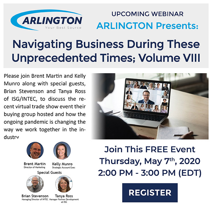 ArliDotCom's tweet photo. Join us Thursday as we have special guests Brian Stevenson &amp; Tanya Ross joining Brent Martin &amp; Kelly Munro to discuss their recent Ignite 2020 virtual tradeshow event.
Register for this FREE Webinar at https://t.co/YTxoIjnz9L today. https://t.co/s3xqHZPWV7