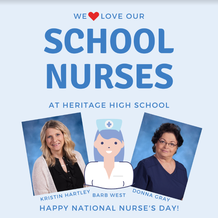 HHSMountaineers's tweet photo. It's National Nurse's Day and we are so thankful for our wonderful nurses! This year was different in our clinic from day one, but these ladies have made our year as smooth as possible and we love each of them. Thank you Nurse Donna, Nurse Kristin, and Nurse Barb! #VirtuallyNeer https://t.co/fJn32UBbVB
