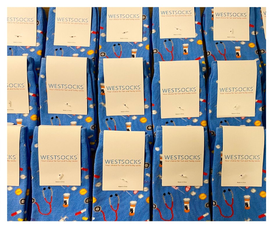 WestSocksco's tweet photo. Thank you is not enough to say, but it’s also not said enough. So, from the bottom of our hearts ♥️ here at WestSocksCo, we are saying THANK YOU!
•
#nurses #nurseappreciation #nurseappreciationweek #nursesweek #nursesrule #nurselife #nursesrock #socks #westsocksco #funsocks https://t.co/ygHmT7dDpw