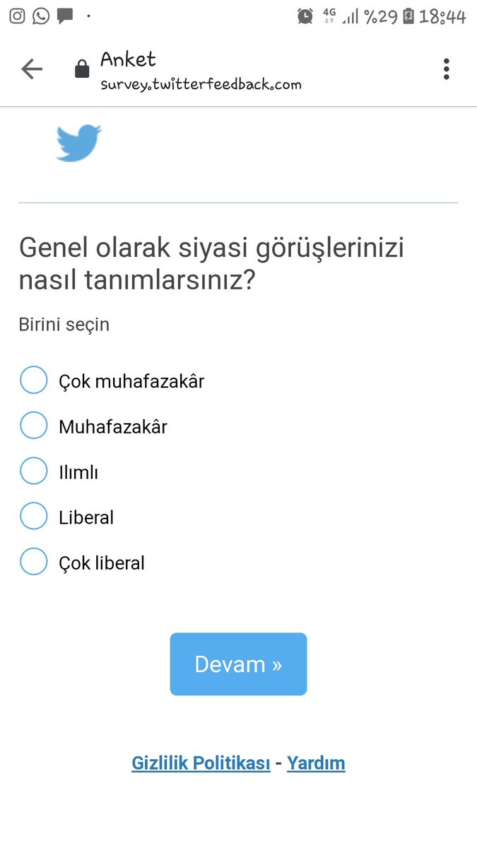 yabastaa's tweet photo. Bitirilemeyen bir anket @TwitterTurkiye https://t.co/X8SkoN8nvg