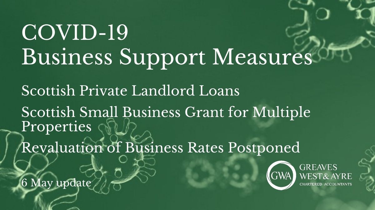 GreavesWestAyre's tweet photo. Good news today for those north of the border - take a read https://t.co/FnxGW15Tj4 Loans for Scottish landlords + small business grants for multiple properties
If your needs are financial, business IT, payroll or HR our teams are here to help
#InThisTogether #Covid19UK https://t.co/TeTxvQiVZg