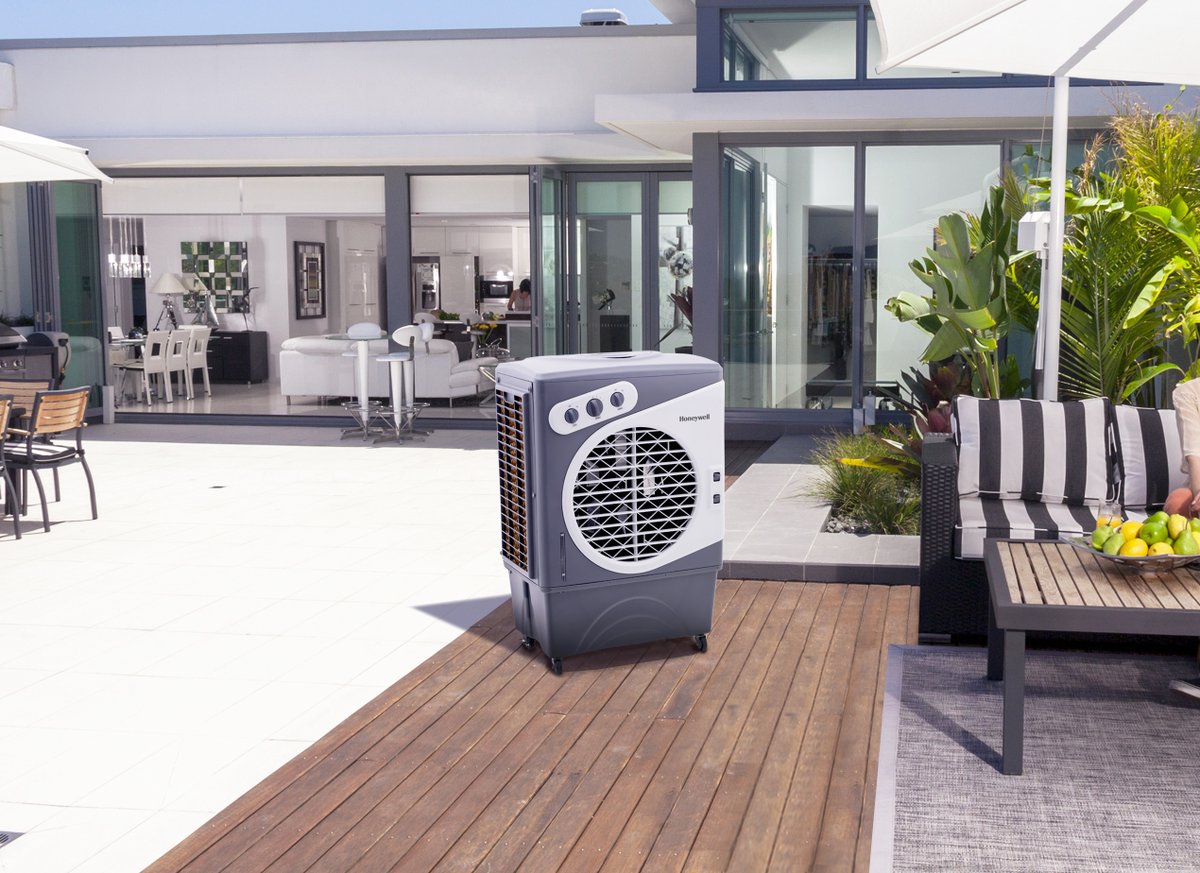 Nieuwe trend in verkoeling: #aircoolers van <a href="/honeywell/">Honeywell</a> Honeywell.Aircoolers zorgen bij zomerse temperaturen voor verkoeling, zowel binnen als buiten op het terras. Ideaal voor thuiswerkers en mensen die veelal thuis verblijven.