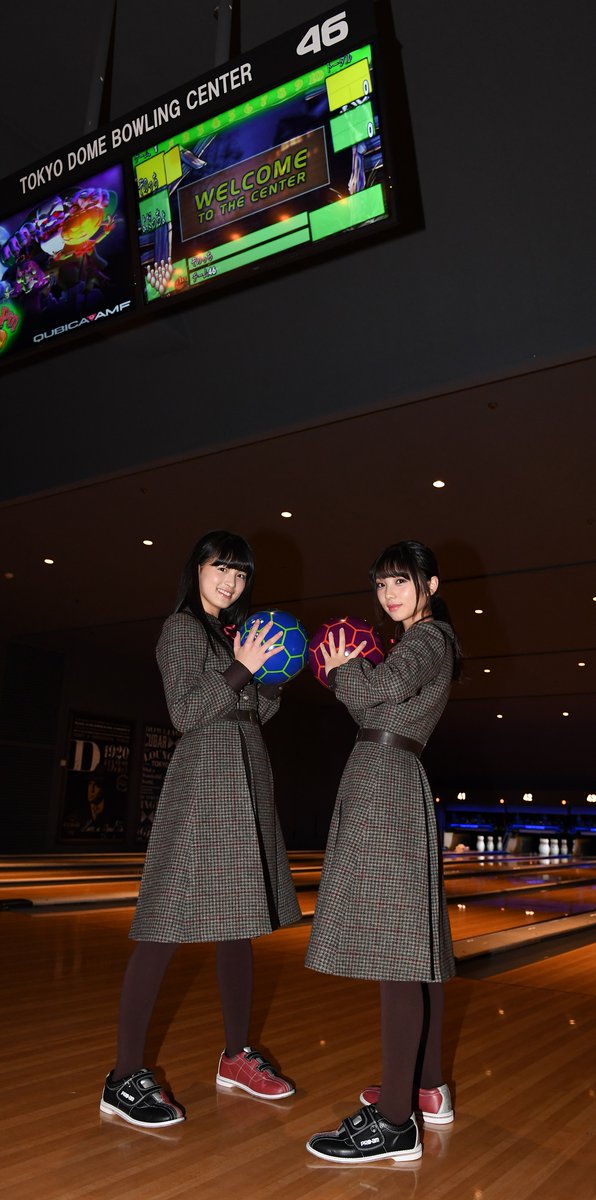 東京ドームでボーリングする桃与田
