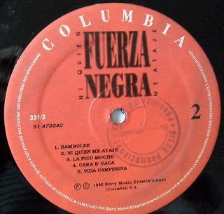 FUERZA NEGRA-NI QUIEN ME ATAJE-MATICA DE MAFAFA-VARIOS /PROMO-COLUMBIA 1995 VG++ON SALE.