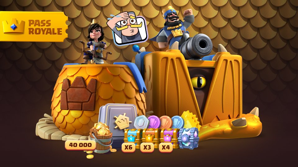 NUEVA TEMPORADA🔥
SORTEO 2 Pass Royale o tarjeta de 10 USD
Requisitos:
-❤️ Y RT
-Seguirme ⚡
-Seguir A <a href="/warriorsteamgg/">WarriorGt</a>
-Comentar 2 amigos
El sorteo termina el Domingo así que mucha suerte a todos 🔥