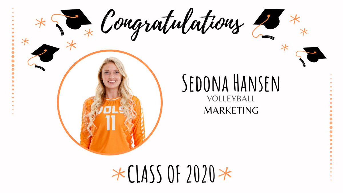 Vol_TNtailored's tweet photo. Congratulations Sedona! #UTGrad2020 https://t.co/aBUTZutNTX