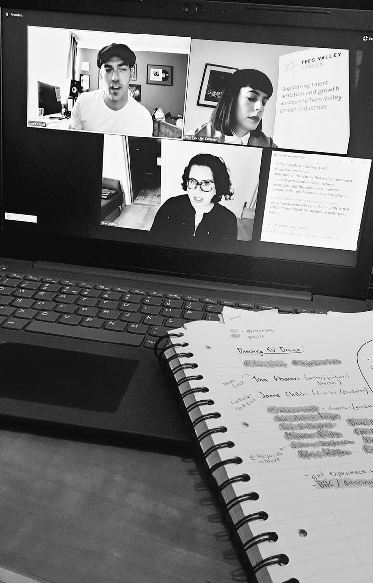 annamperform's tweet photo. attending @TeesScreen on thier virtual session talking about directing TV drama - very grateful for this opportunity 🙋🏼‍♀️ #HighEndTVS https://t.co/NwrkVeejib
