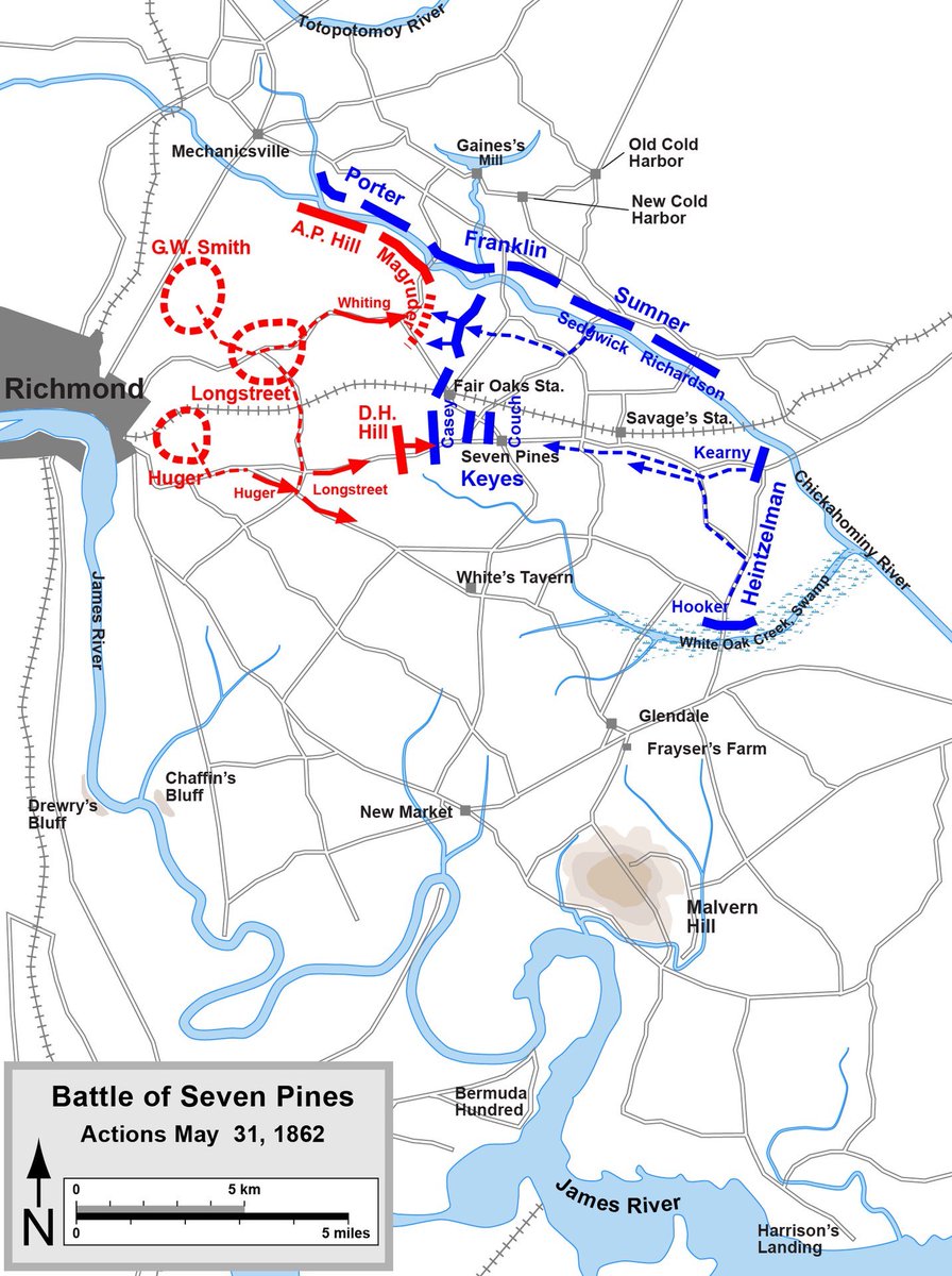 CivilWarOTD's tweet photo. At the outbreak of the #CivilWar, Jenkins was elected commander of the 5th South Carolina Infantry Regiment. He commanded the regiment at the First Battle of @ManassasNPS, and rose to command a brigade during the Battle of #SevenPines. https://t.co/xeGhjAslw8