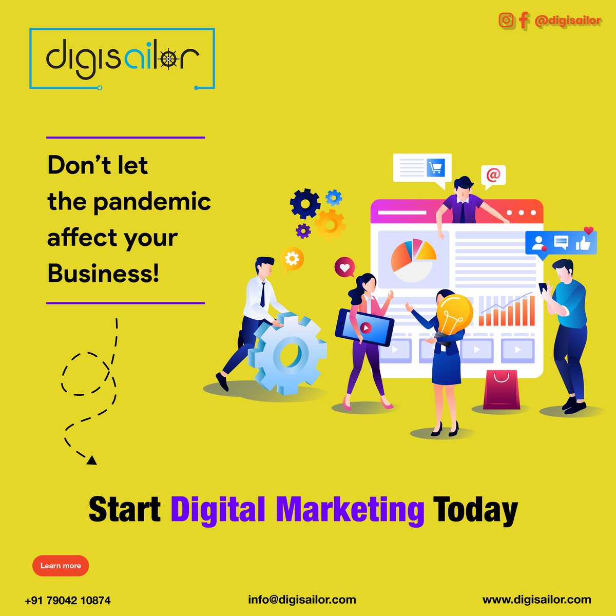 digisailor_inc's tweet photo. "The best marketing doesn't feel like marketing"
Start Digital Marketing Today
#digisailor #webdesign #webdevelopment #digitalmarketing #branding #socialmedia #developer #graphicdesign #business #businessdevelopment #onlinemarketing #onlinebusiness #startup #smallbusiness https://t.co/K9QrL1XQM4