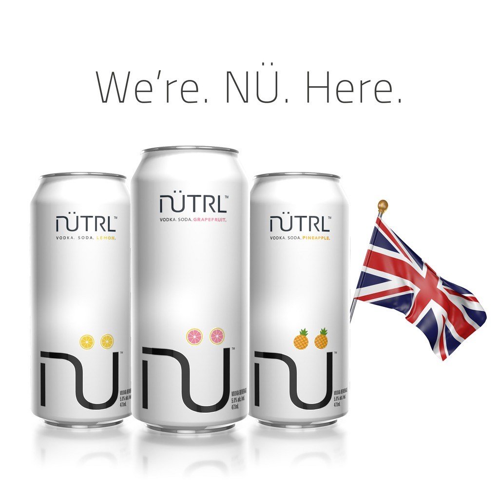 Fancy something NÜ?! Excited to announce NÜTRL Vodka Soda has crossed the pond over to the United Kingdom. 

Lemon, Grapefruit and Pineapple are available NOW in 473mL tallboys on Masters of Malt: bit.ly/3fr3wze

Follow @NUTRLuk or check here: nutrluk.com