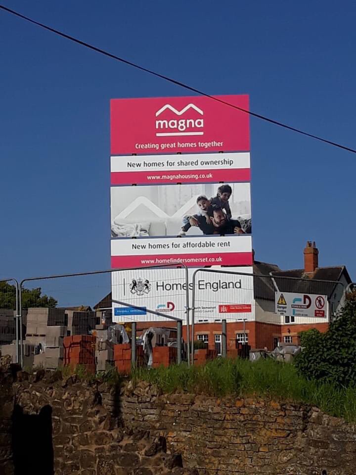 SignPrintFactor's tweet photo. Helping construction sites to get moving again! Large information sign for a local construction company. 
Designed, made and installed by @FactorSign in conjunction with Plussol sign installation. https://t.co/Qgdz2A7nN2