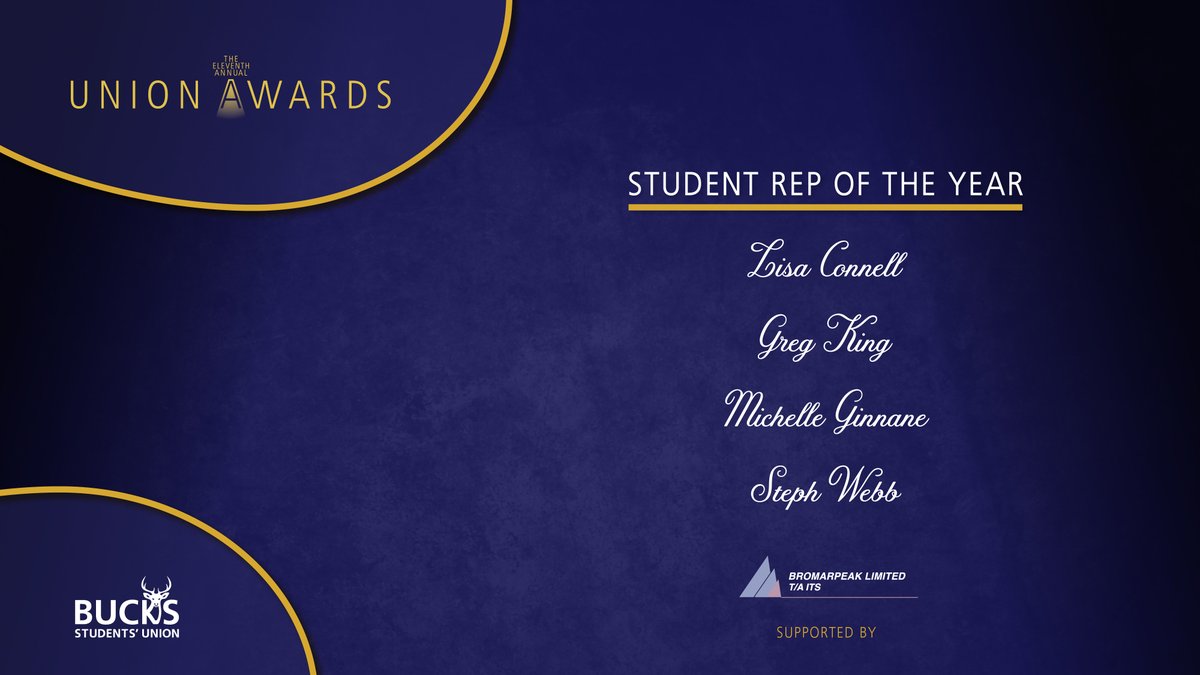 buckssu's tweet image. It's time for the shortlist for the Student Rep of the Year! 🎉🎉 Don't forget you can see when all of our shortlists will be announced over on our website bucksstudentsunion.org/news/article/6…