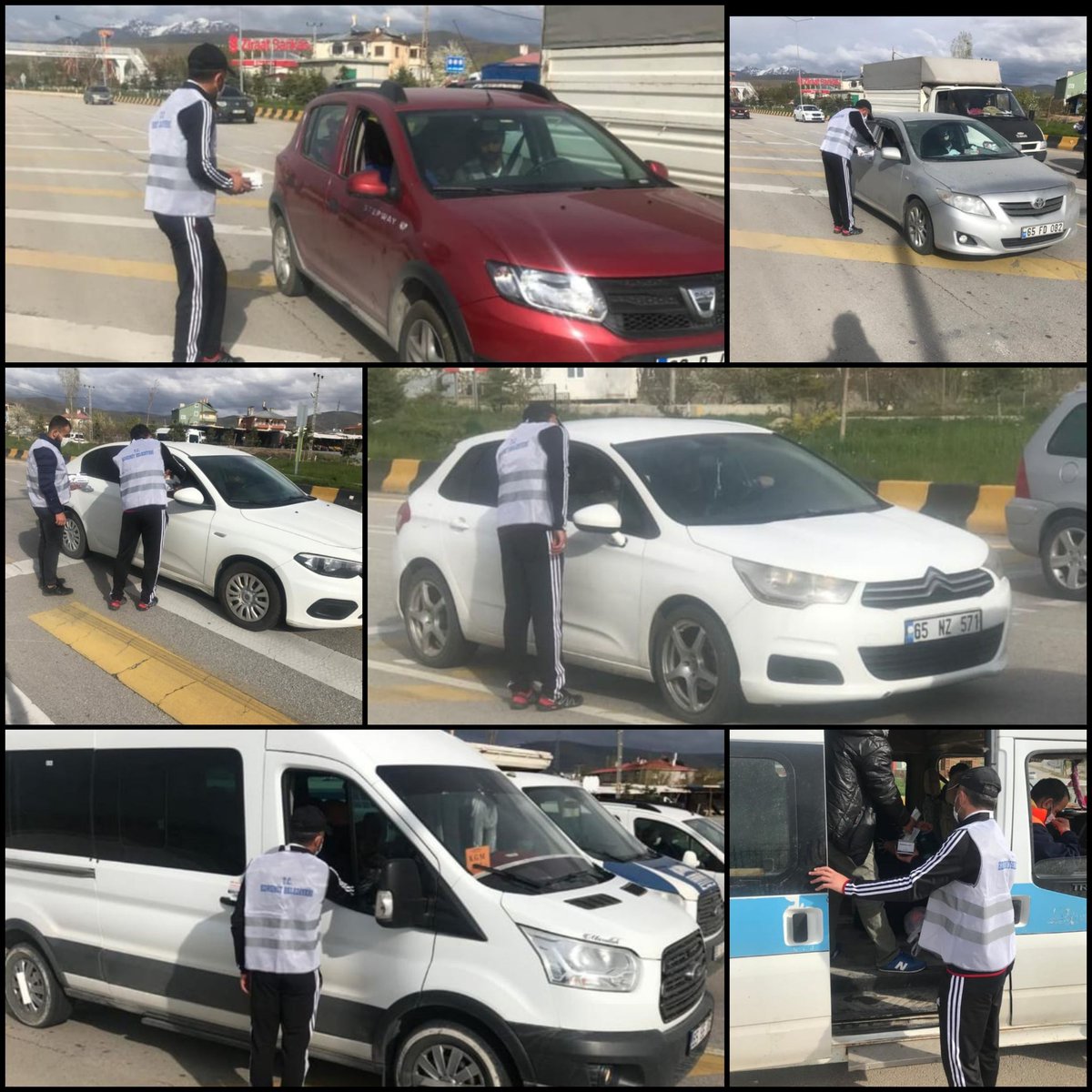 FeqiDerr's tweet photo. @FeqiDerr ve @edremitbldvan ortak çalışmasıdır.
Trafik haftası münasebeti ile Edremit'te üç noktada trafik ışıklarının bulunduğu noktalarda maske dağıtımı yapılırken bir yandanda trafik kurallarına uyulması yönünde diyaloglar kuruldu toplamda 1000 maske dağıtıldı.
@ismailssay https://t.co/vcLMJKqikk