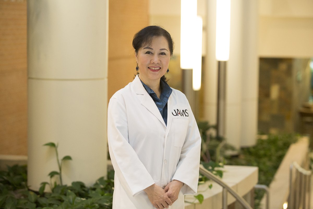 Fen Xia, MD, PhD, chair of <a href="/UAMS_radonc/">UAMS Radiation Oncology</a>, was awarded a a 5-year, $1.86 million grant from <a href="/theNCI/">National Cancer Institute</a> to continue her research aimed at reducing long-term neurological damage caused by a common cancer treatment regimen. tinyurl.com/yd8zhxdr
