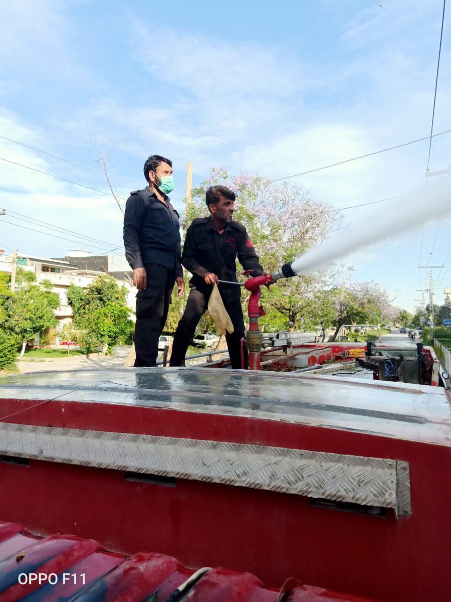OroojDr's tweet photo. An excellent example of Coordination of Various Formations of MCI with Health Directorate) for) #COVID19  and #Dengue Control in Islamabad. Action by Disaster Management... https://t.co/clKQ4gPUbz