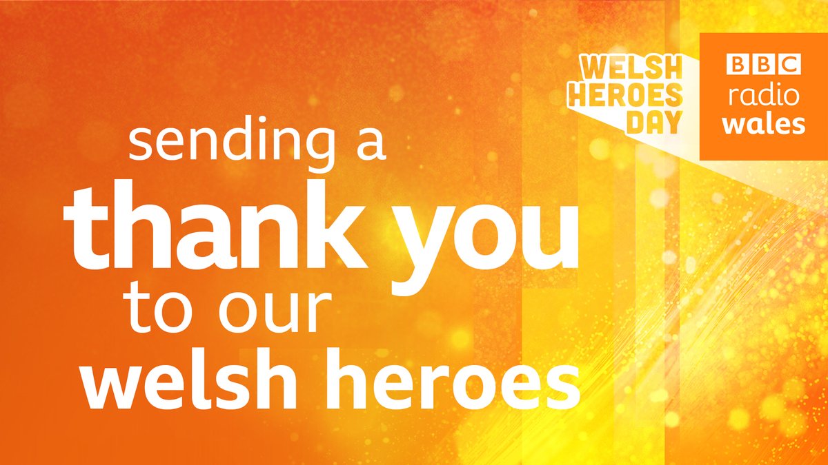 Today is #WelshHeroes Day on #BBCRadioWales 🏴󠁧󠁢󠁷󠁬󠁳󠁿

All day we have stories from the frontline and want to give everyone the opportunity to say thank you.

If you have someone you want to thank text📱8 10 12 &amp; start your text with 'hero'