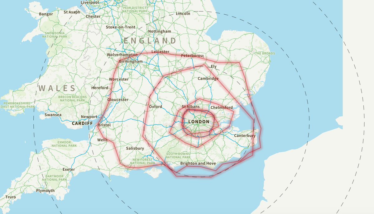 DanRavenEllison's tweet photo. Where is the edge of London? Draw where you'd put the London City Region's boundary on @Prize_Transform's website https://t.co/moY6lbsobm  #PrizeToTransformTheFuture https://t.co/n8UXMhOYOX