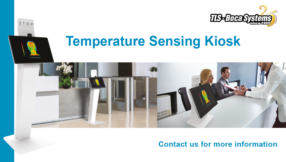 How can TLS - Boca Systems assist and support your business? 
Our "Temperature Sensing Kiosk" might be what you're looking for! 
#temperaturesensingkiosk #accesscontrol #accessmanagement

tls-bocasystems.com/nl/308/tempera…