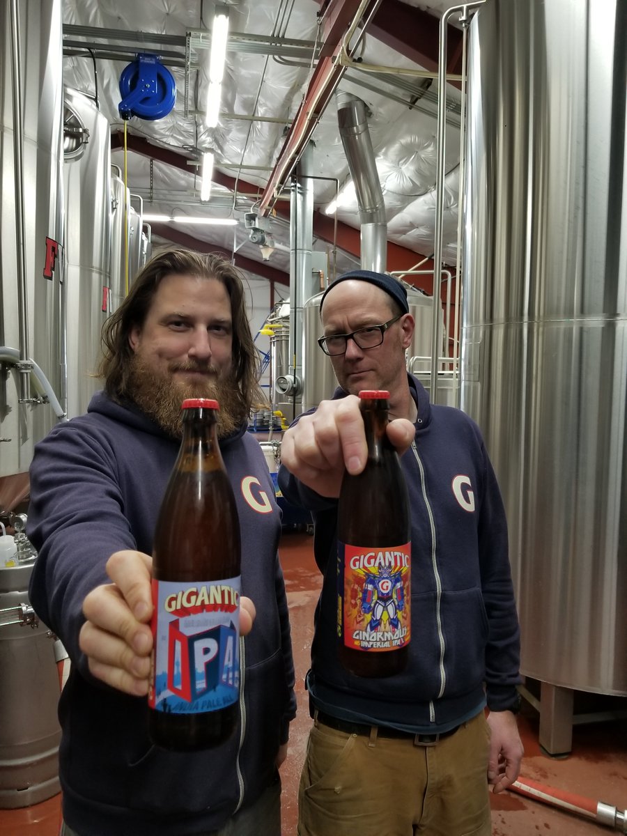 Celebrate 8 Years of Gigantic Brewing on Saturday as it hosts a Virtual 8th Anniversary Party with a day of live DJs, all to raise money for the Oregon Food Bank. Details: brewpublic.com/beer-events/gi… #giganticbrewing