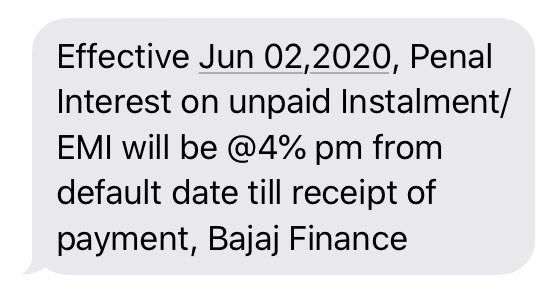 Tirupati_TDP's tweet image. When 68k crore loan can be write-off y can't we get three month intrest free period to pay #moratorium emi
@narendramodi @nsitharaman @RBI @TheOfficialSBI @Bajaj_Finserv @Bajaj_Finance @sanjivrbajaj #EMIMoratorium