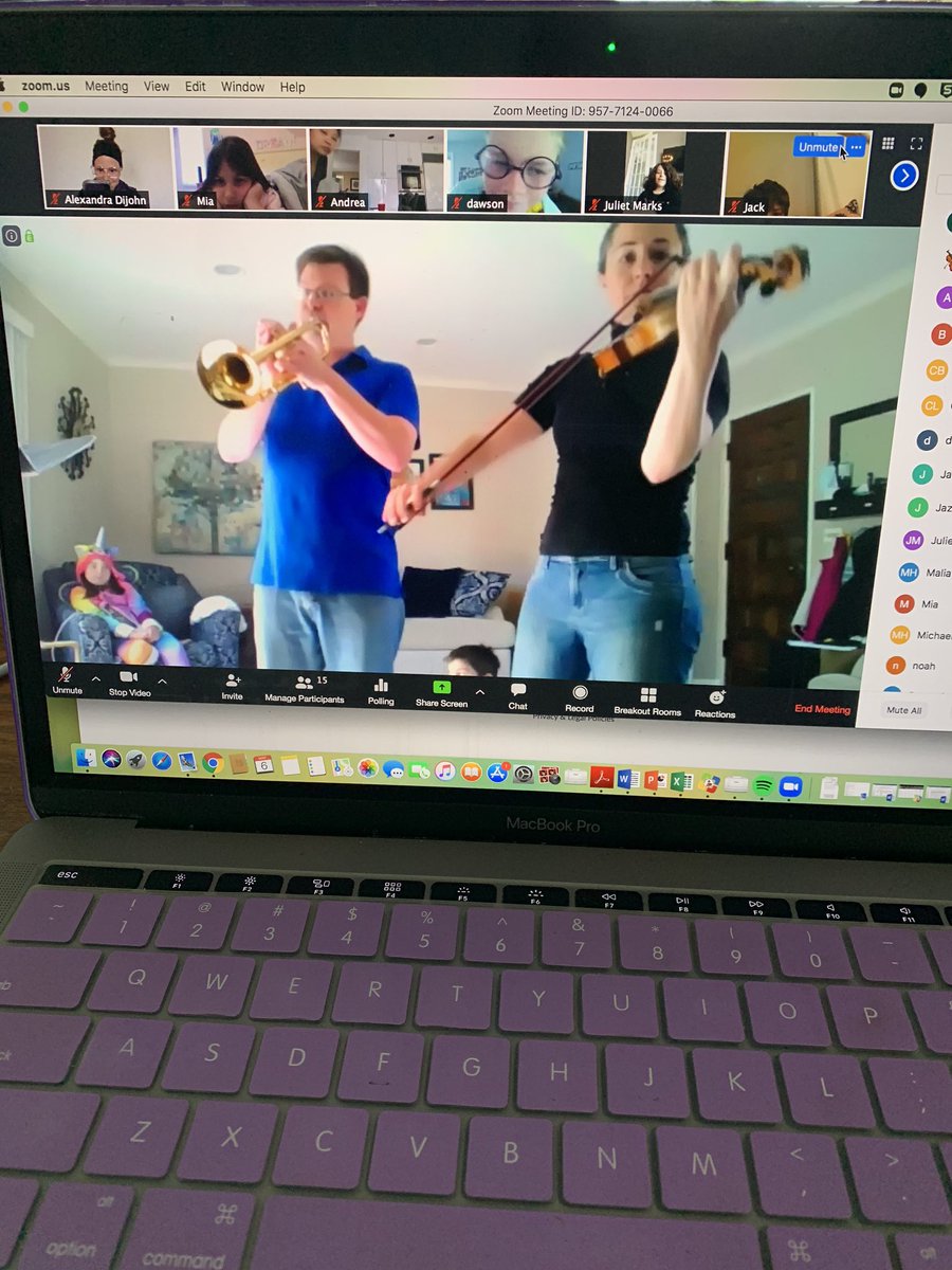 msadijohn's tweet photo. Tommy’s parents put on a beautiful music show for us this morning!!!! The BEST. #kip109 #engage109 https://t.co/Wnqe55qnM2