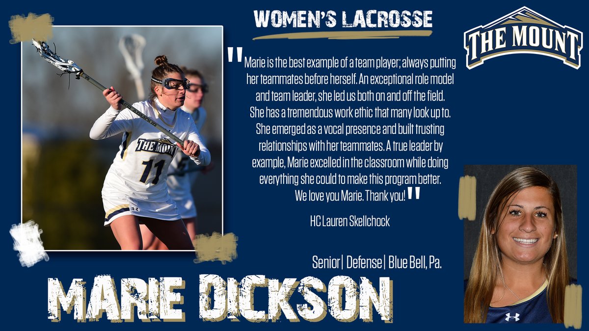 MountAthletics's tweet photo. Today we recognize...
Marie Dickson - @Mount_WLAX
Matt Wehmeyer - @Mount_SwimDive
Johnathon Johnson - @MountXCTF
John Hargreaves - @Mount_MLAX
#MountSeniorDay | #ClimbTHEMOUNTain https://t.co/OxY7NiUCLp