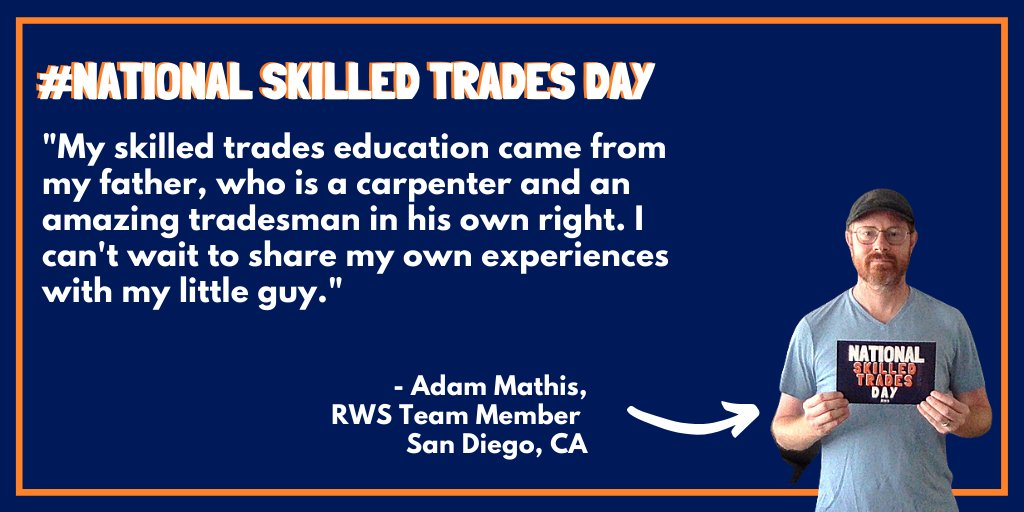 We sent out postcards like this one to organizations around the country. If you got one (or even if you didn't!), share a photo and a story with us! #NationalSkilledTradesDay @HFTforSchools @actecareertech @PlacerUnion @hamcoschools @sdschools @PPSnews @SouthwestCarps @SPSR6