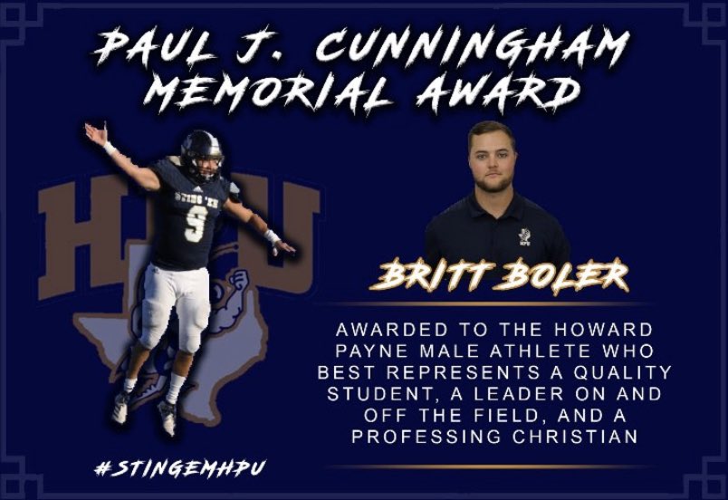 It’s impossible to accurately state what this guy meant to our program. Excited to see you conquer life <a href="/BrittBoler/">Britt Boler</a> Well Done Hoss