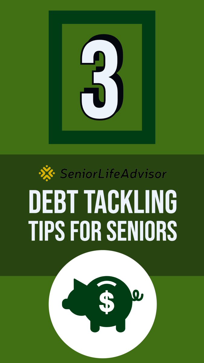 #Seniors, take control of your finances with these #debt tackling tips from our #personalfinance specialists. seniorlifeadvisor.com/3-tips-for-tac…
