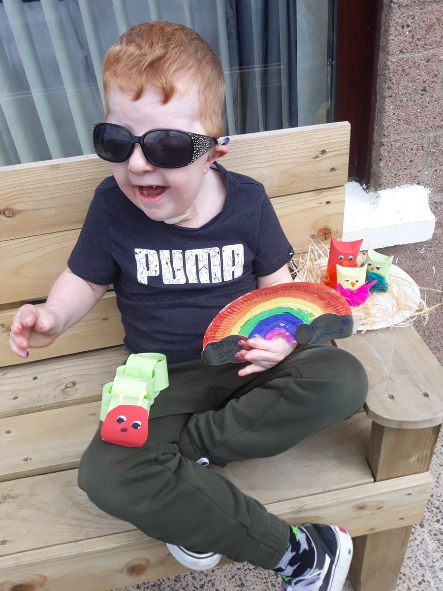 cedarfoundation's tweet photo. Cedar's Inreach Short Break Service in Belfast has been keeping well occupied during the lockdown period with plenty of activities going on😃 #StaySafeAtHome #gettingarty @BelfastTrust @SouthernHSCT @setrust https://t.co/OdOL2GEvYs