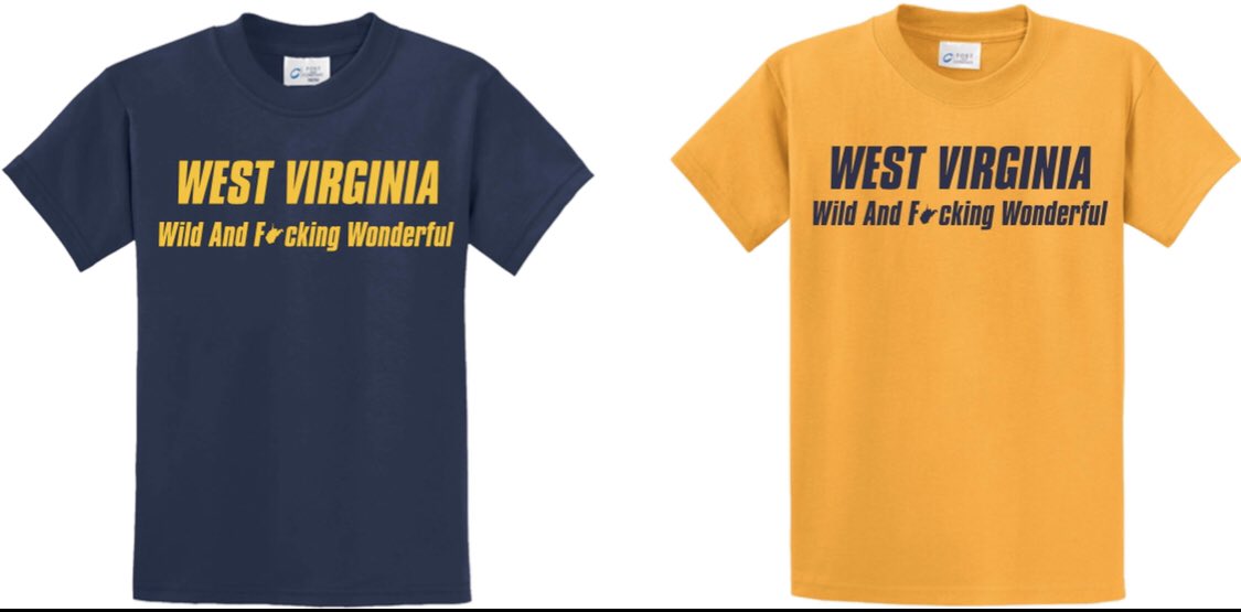 Big Jim has officially changed the motto of West Virginia⛰ wvugamedaytees.bigcartel.com