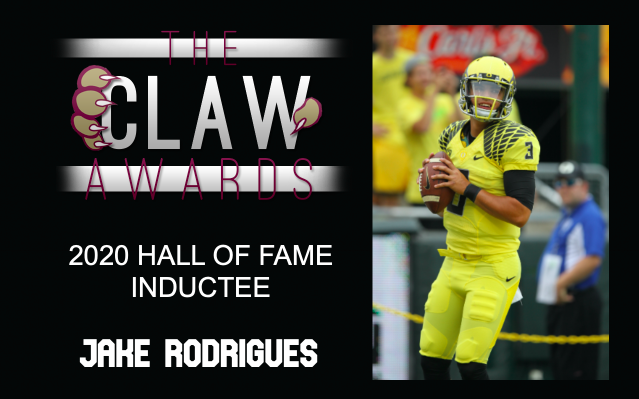 2020 HALL OF FAME INDUCTEE JAKE RODRIGUES