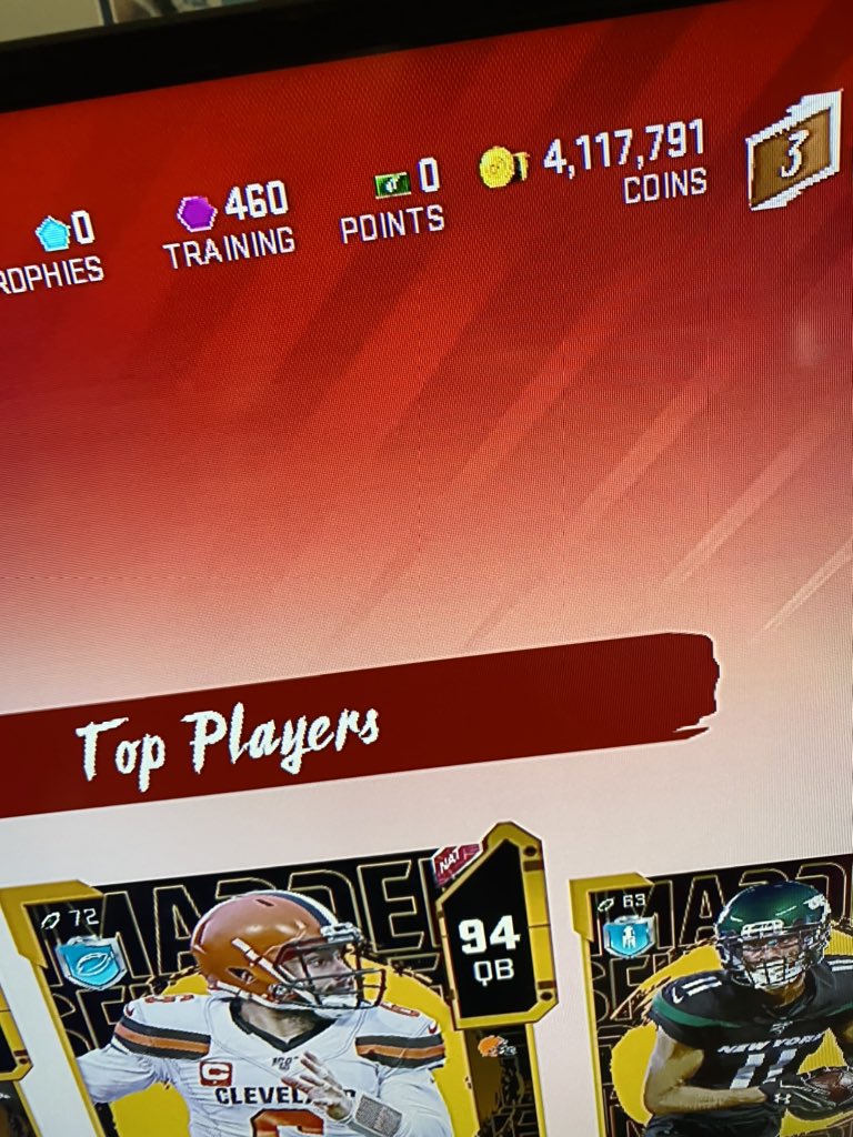 mut_supply's tweet photo. Selling Madden 20 MUT Coins on XB1! Dm us if interested in buying! Increments welcomed. ⚡️

#Madden #Madden20 #MUT https://t.co/zJ3JELuVSw