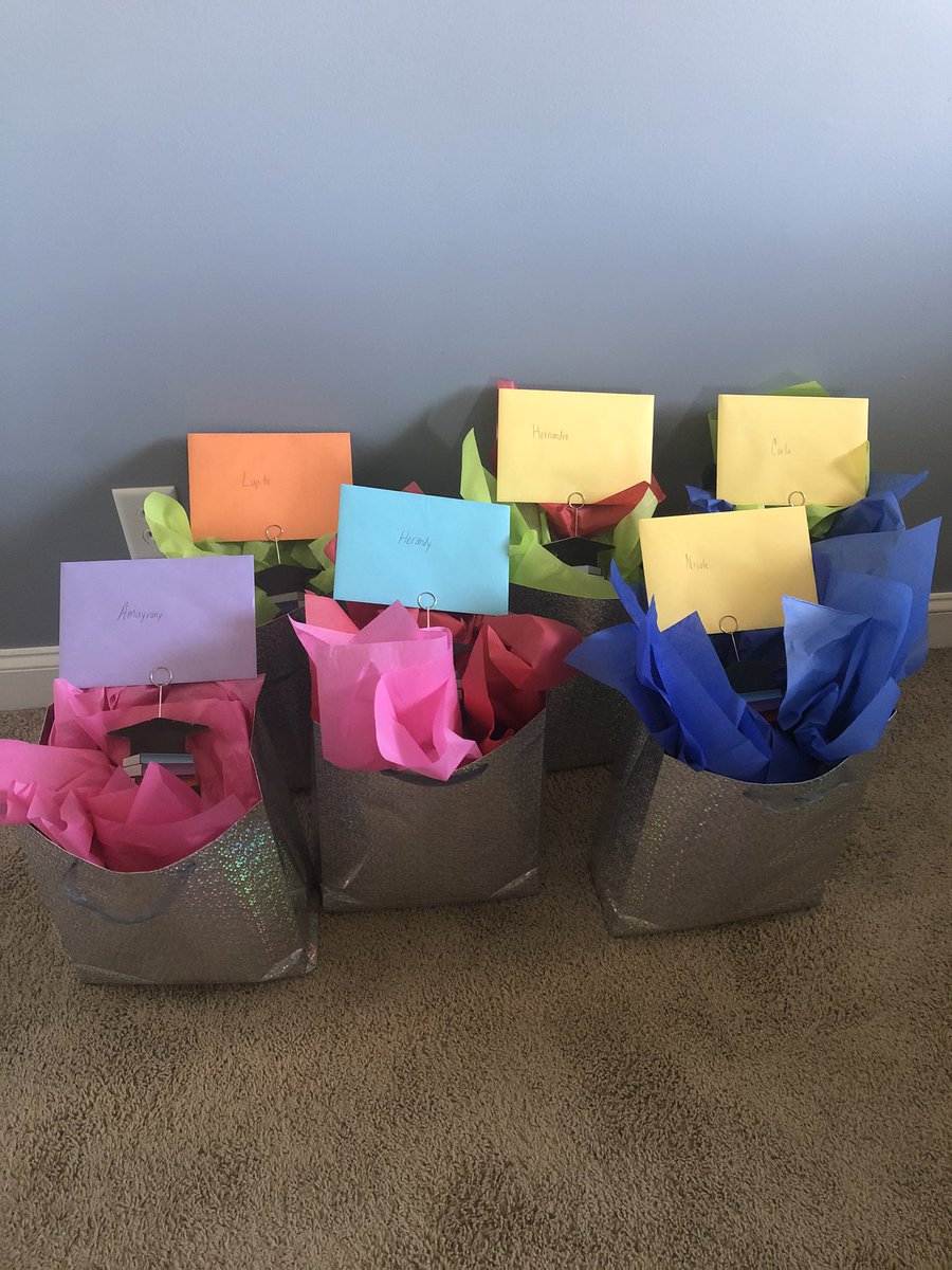 Covid-19 ended our season early and took away at least 9 games from our seniors. Each yr at the banquet the seniors receive a gift. I just delivered their gifts to them! This group will be missed! @PELHAM_AD <a href="/PHSPrincipalAW/">Amanda Wilbanks, Ed.D.</a> @PelhamAthletics
