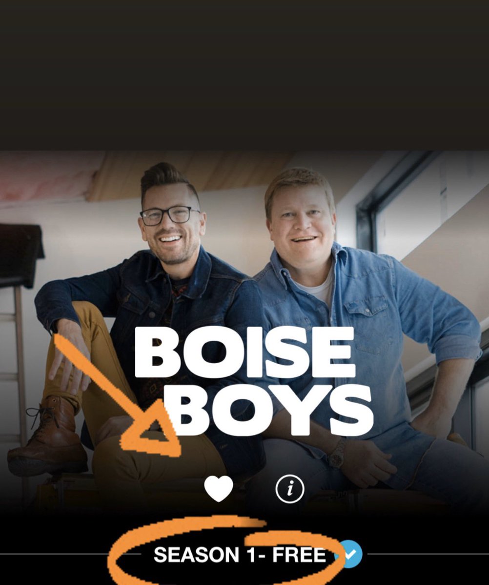 boise_boys's tweet photo. ๐๐๐ FREE!!! @hgtv is NOW streaming all 7 episodes from Season 1 of #boiseboys on the #hgtvgo app completely FREE ๐๐ป Have you missed an episode or always wanted to share our series with a friend?? Please do ๐๐ป #boiseboys #streamnow #hgtv #realitytv #lukeandclint #binge https://t.co/AUawDqTGPC