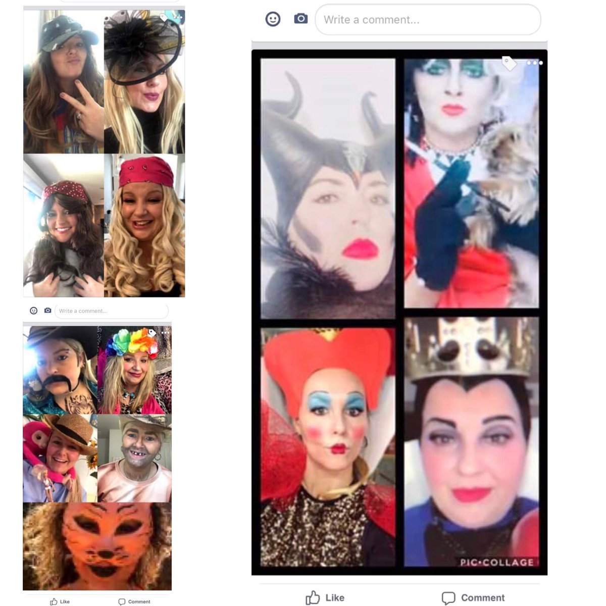 Nguyening1st's tweet photo. 2nd gr teachers @CannadayMISD bringing their A game to planning zooms. #quarantineteachers #teachersquarantinedtoolong #TeacherApprecationWeek #Disney #disneyvillains #TigerKing @TheEllenShow @kellyclarkson @wfaa @NBCDFW @jimmyfallon @FallonTonight @jimmykimmel @TODAYshow @GMA https://t.co/6vMcZHCsL2