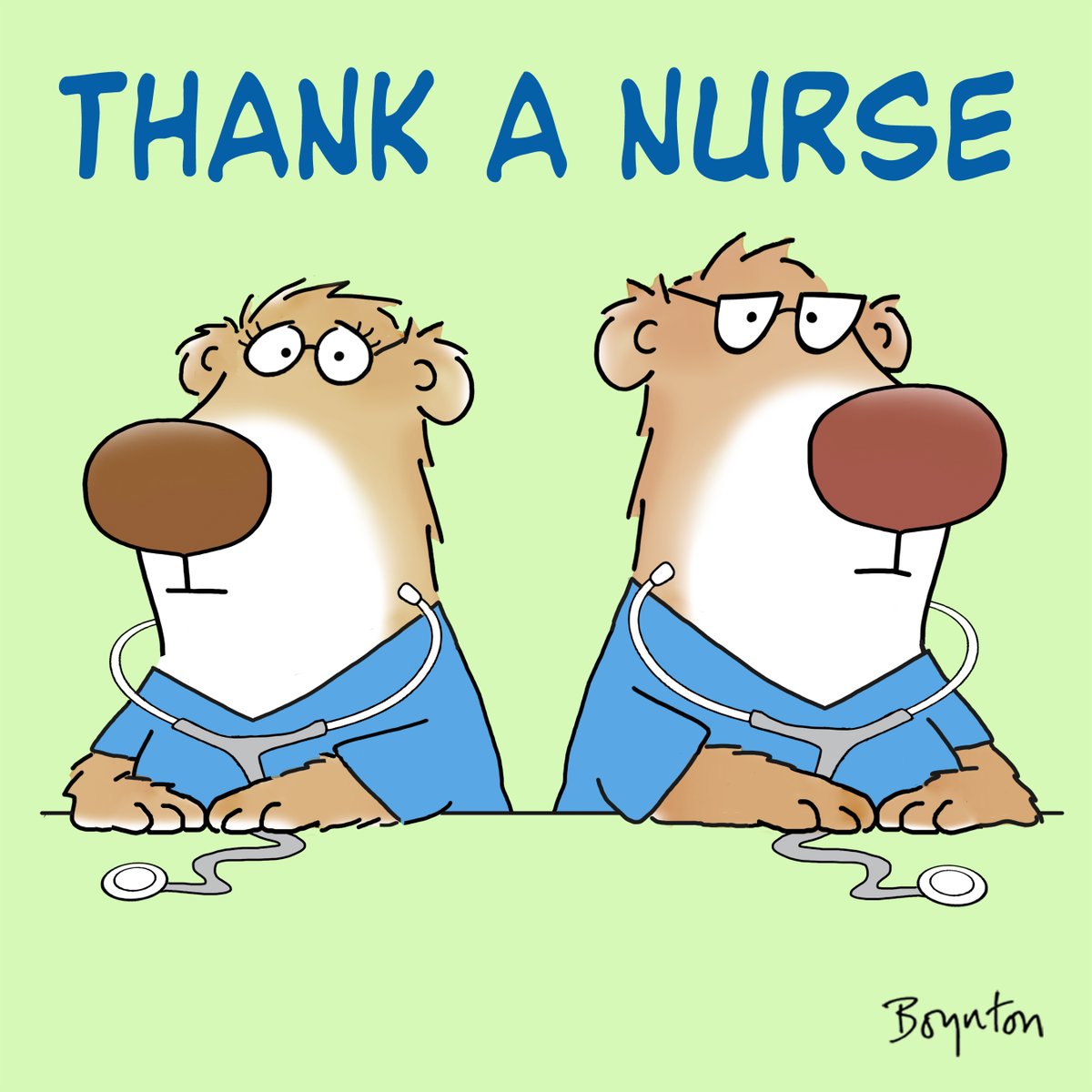 Today is #NationalNursesDay Take a moment to thank a nurse you know, and also the many nurses you don't know.