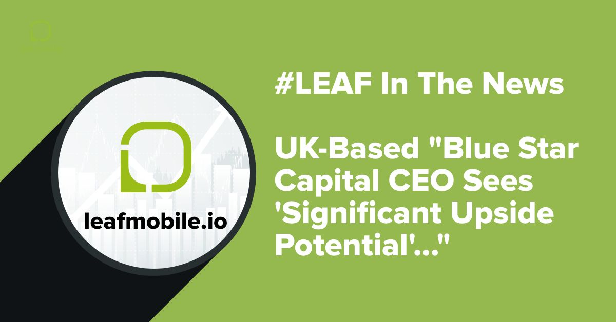 esggroupinc's tweet photo. "Being added to UK based, @BlueStarCap's portfolio of companies is a strong indicator that #LEAF is being recognized internationally, as a strong growth prospect." - @DarcyGTaylor, CEO @LeafMobileInc https://t.co/xsU4KDxZIf @proactive_UK
#leafmobileinc #BLU #mobilegames https://t.co/xqEwMd8efA
