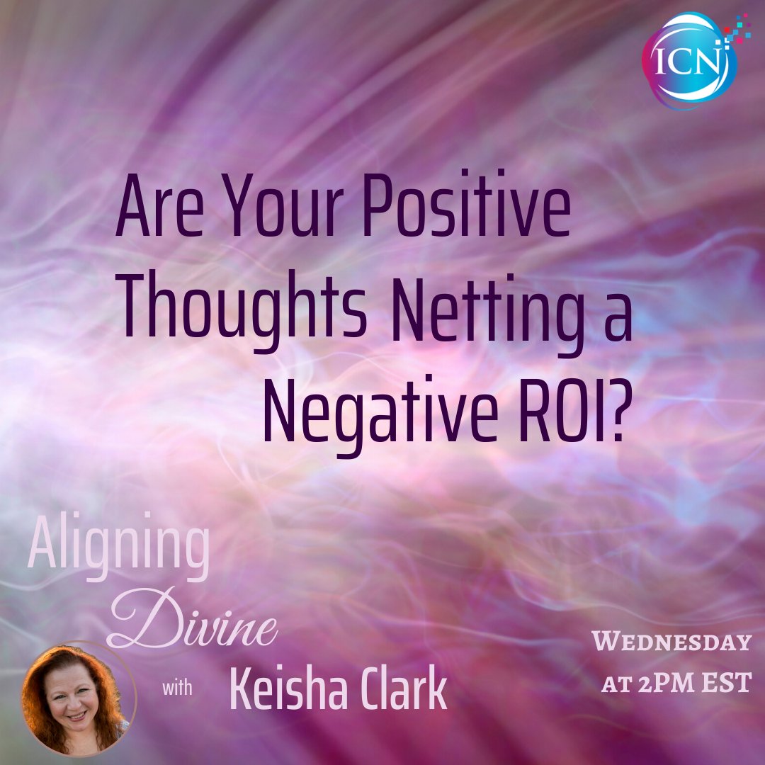 KeishaClarkLive's tweet photo. Are Your Positive Thoughts Netting a Negative ROI?
🤔
LIVE at 2pm EST/11am PST
😃
⁠🎧 ***LISTEN LIVE***via https://t.co/LIkIlaMb3b 🎧 https://t.co/owGF8dzF4W
🥰🤗💫🌎💜⁠
#aligningdivine #livingyouressence #positivethinking #negativeroi #laworattraction #bodyselfandsoul https://t.co/N4py1nEZql